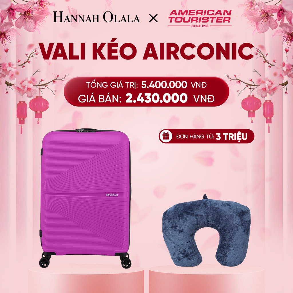  DEAL27: VALI KÉO AIRCONIC SIZE TRUNG M 