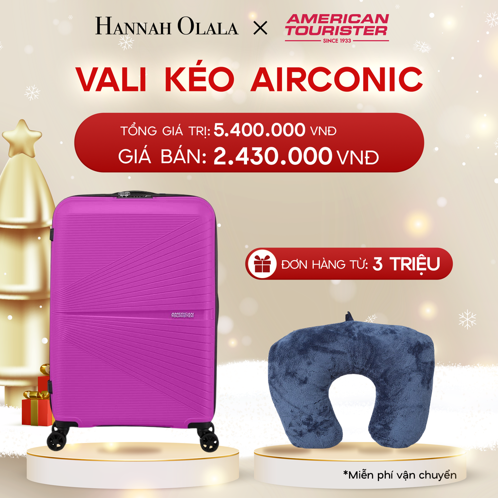  DEAL27: VALI KÉO AIRCONIC SIZE TRUNG M 