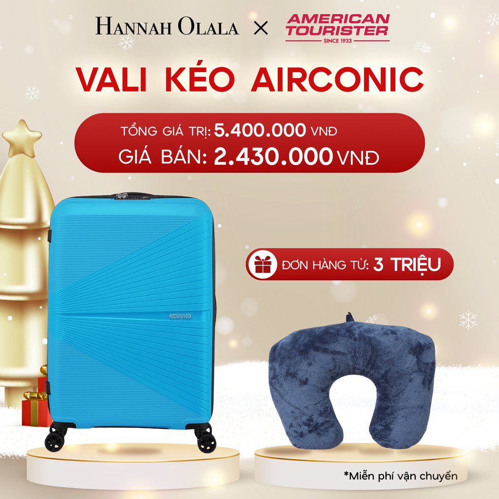  DEAL27: VALI KÉO AIRCONIC SIZE TRUNG M 