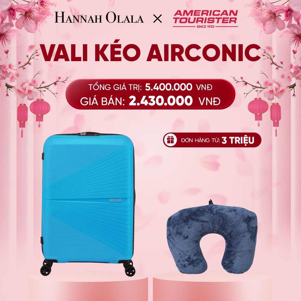  DEAL27: VALI KÉO AIRCONIC SIZE TRUNG M 