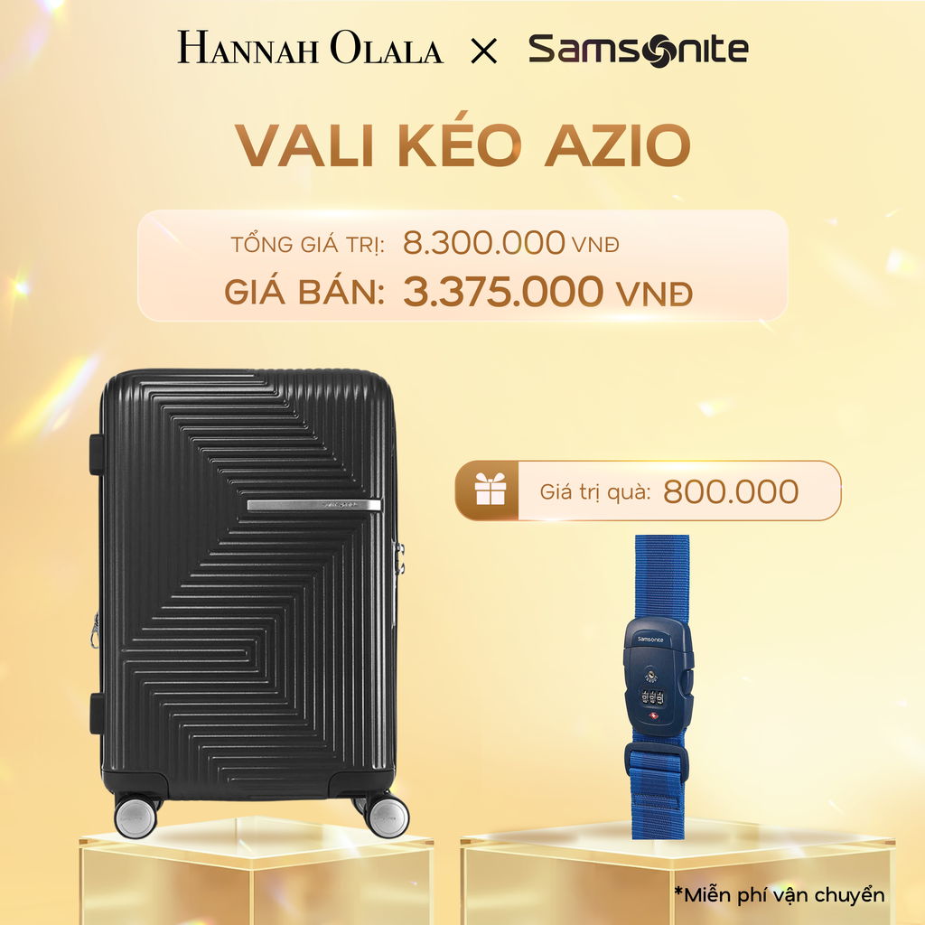  C455_DEAL1: VALI KÉO AZIO SIZE CABIN S 