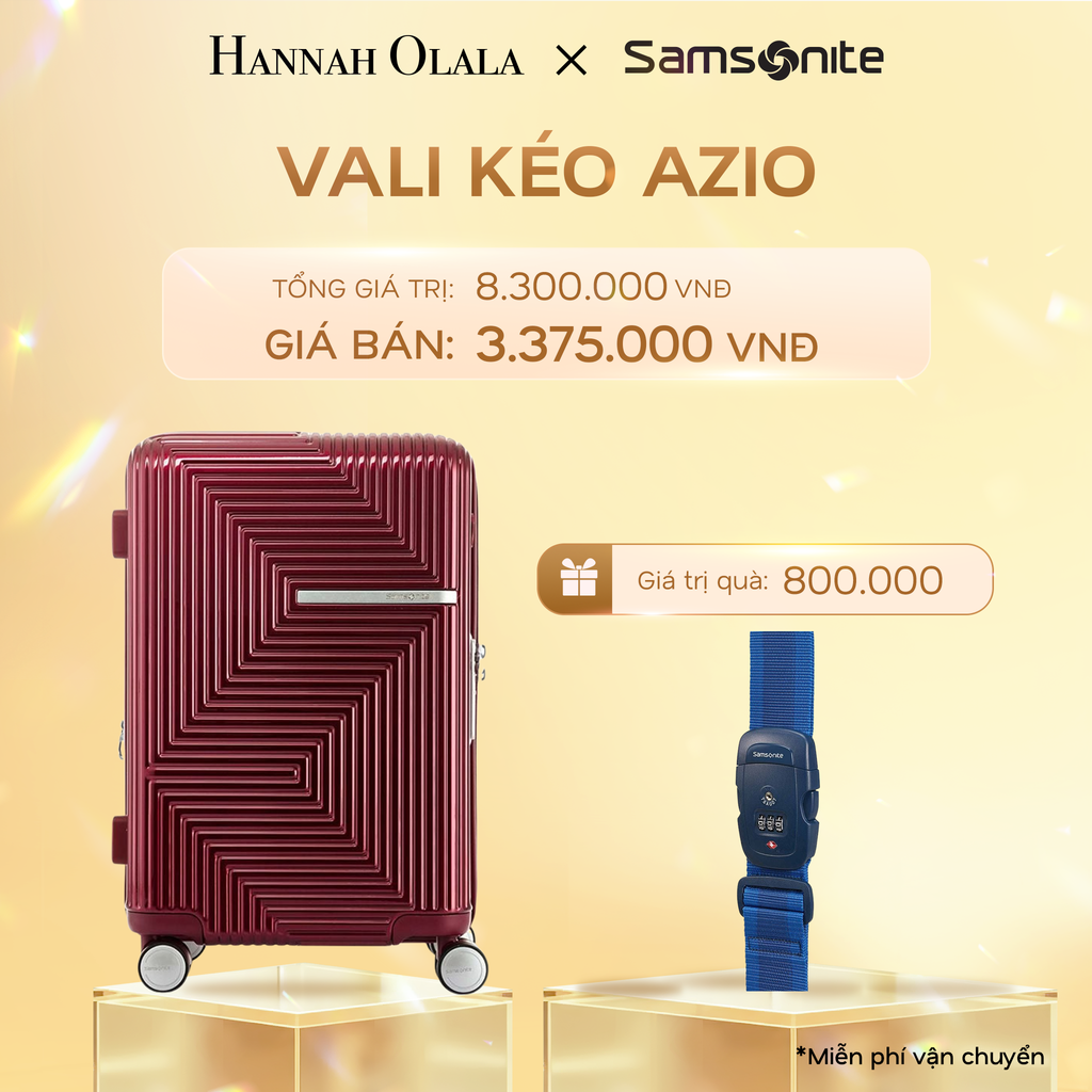  C455_DEAL1: VALI KÉO AZIO SIZE CABIN S 