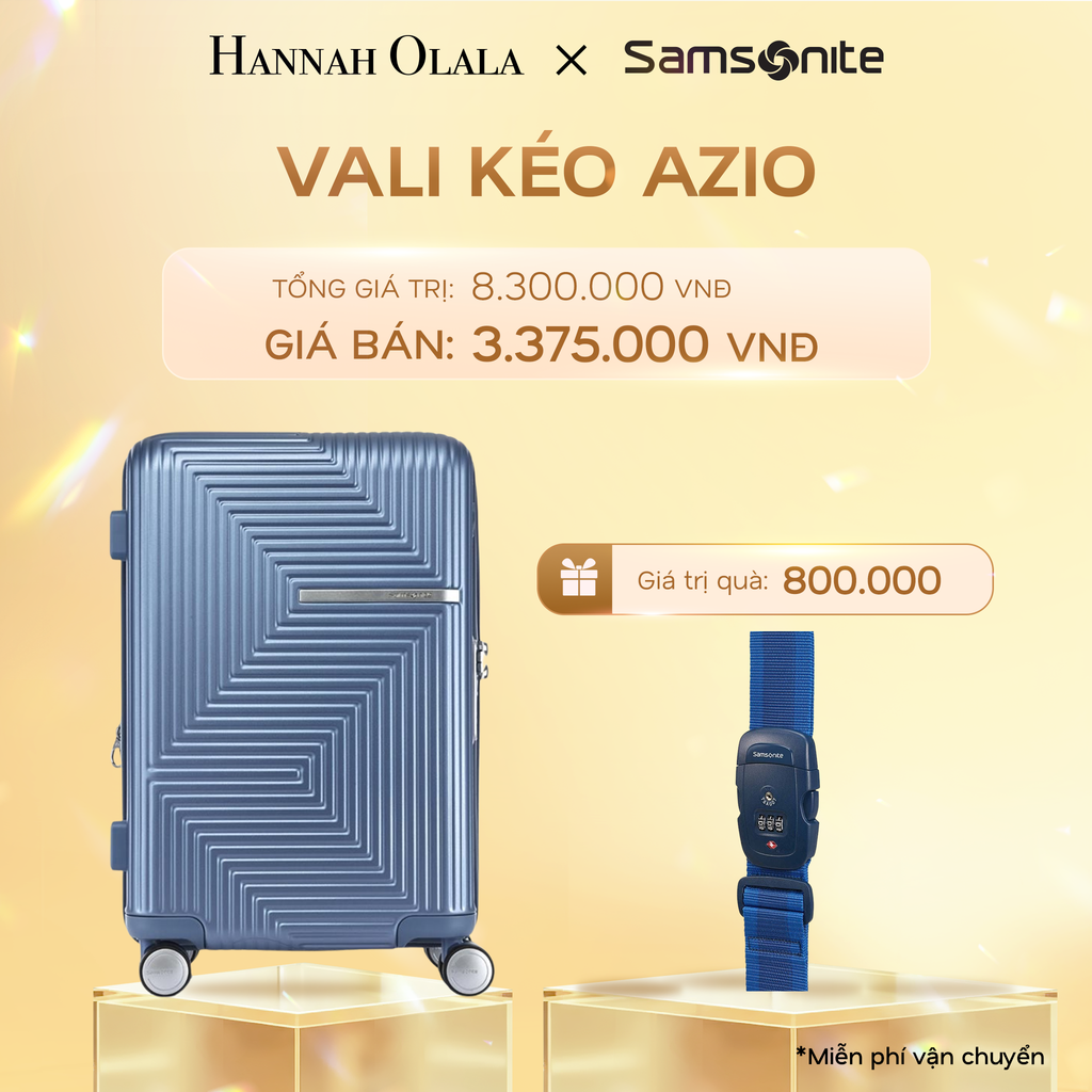  C455_DEAL1: VALI KÉO AZIO SIZE CABIN S 