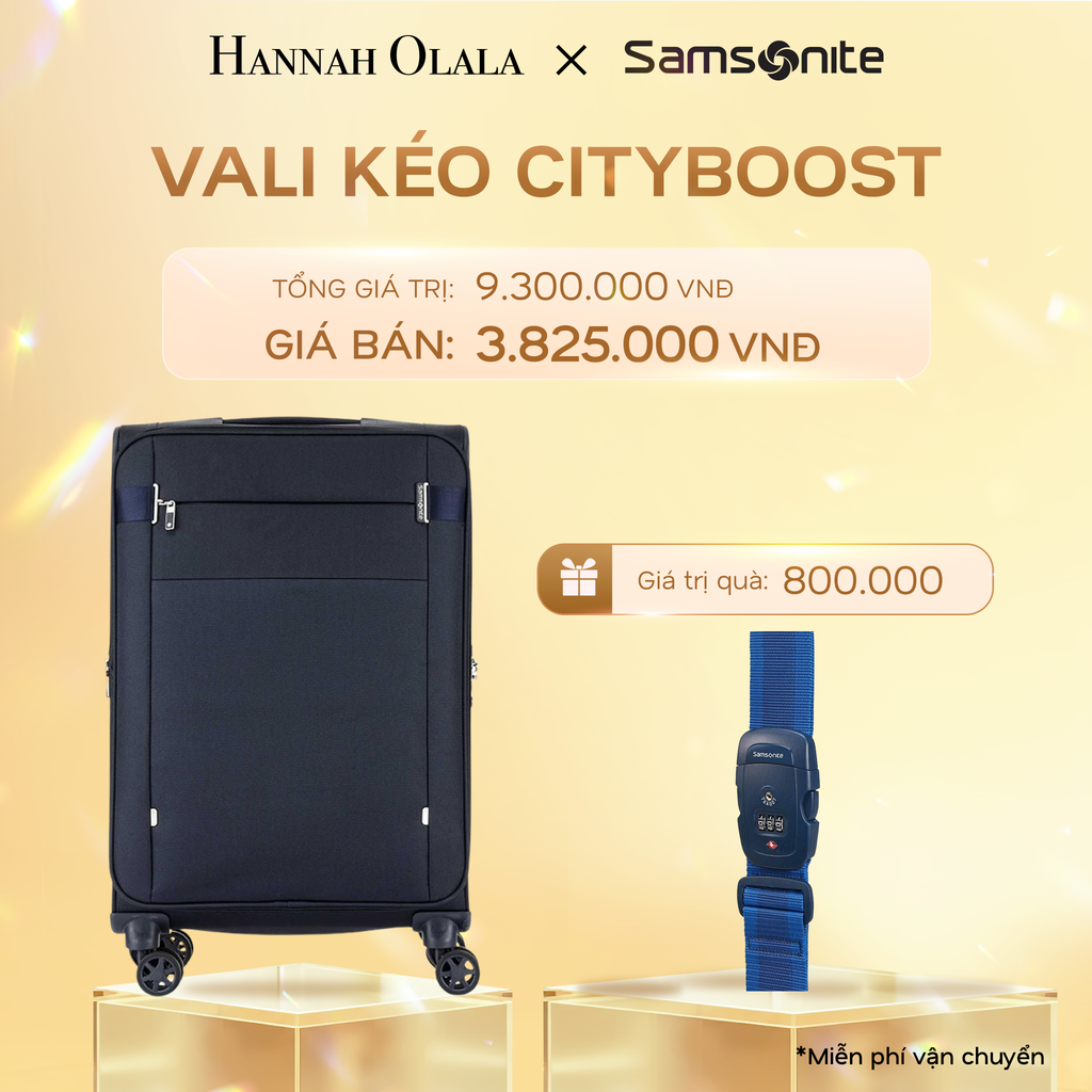  C547_DEAL 8: VALI KÉO CITYBOOST SIZE TRUNG M 