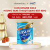 A177_DEAL 2: 1 LON ENSURE GOLD DẠNG BỘT 800G (VANI ÍT NGỌT)