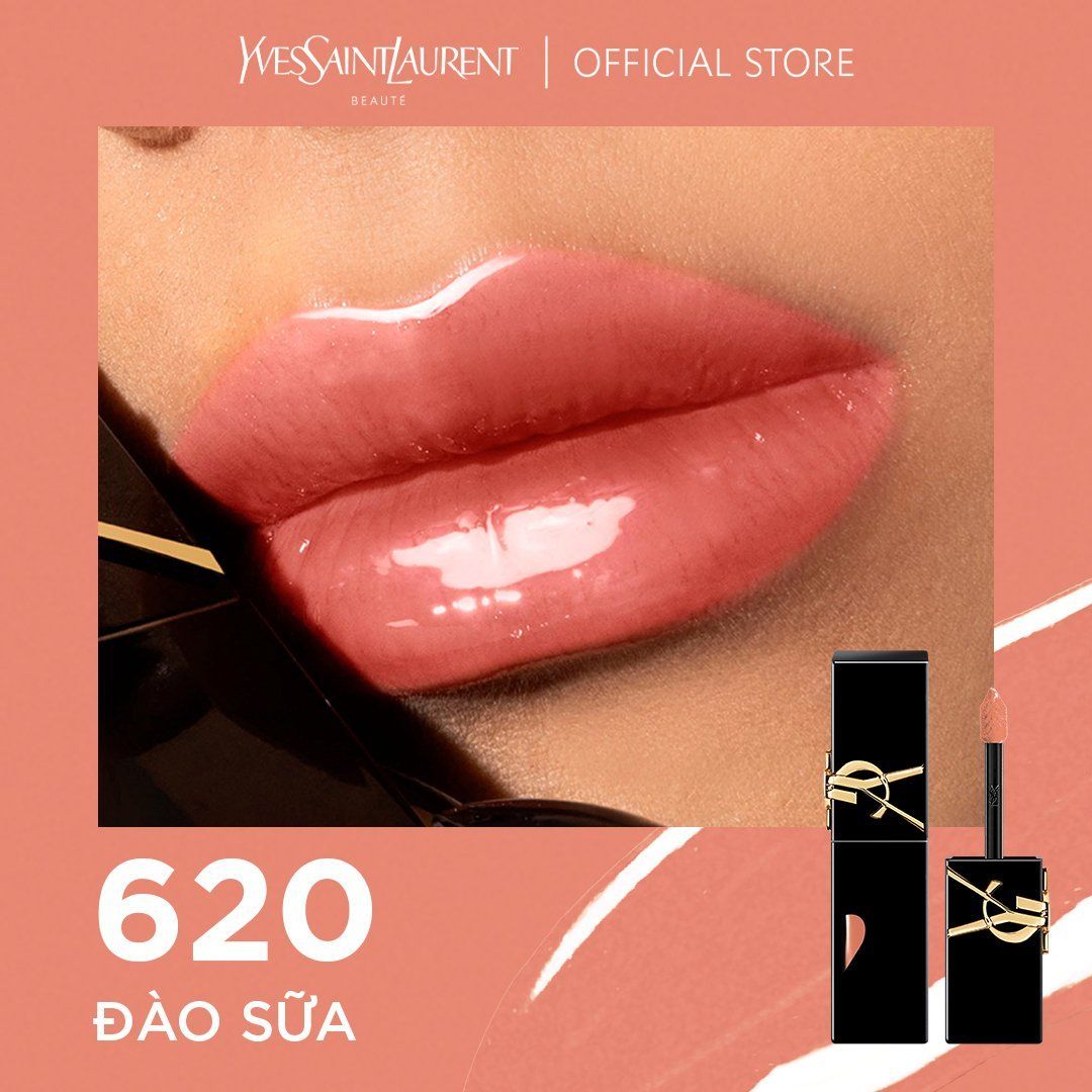  A981_DEAL 10: SON TINT DƯỠNG MÔI CĂNG BÓNG YSL THE INKS VINYL CREAM 