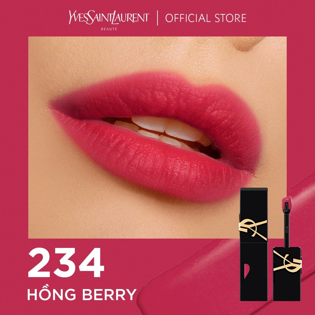  A986_DEAL 11: SON KEM MỊN LÌ CÓ DƯỠNG YSL THE INKS BLUR 