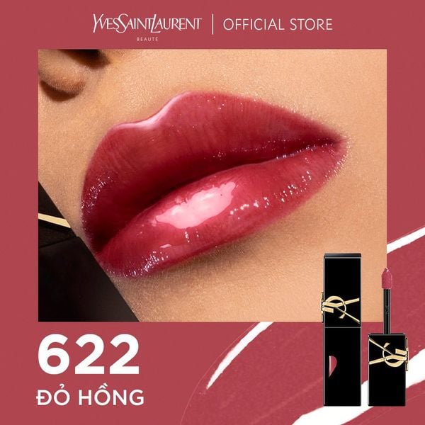  DEAL 17: SON TINT DƯỠNG MÔI CĂNG BÓNG YSL THE INKS VINYL CREAM 