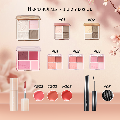  COMBO 4: BẢNG TẠO KHỐI 9G + BẢNG MÁ HỒNG 4 Ô 9G + SON BÓNG DƯỠNG ẨM + CHUỐT MI ĐẦU SẮT - A1313 