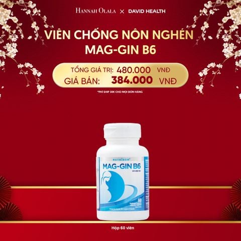 DEAL 8: VIÊN CHỖNG NÔN NGHÉN MAG-GIN B6 (60 VIÊN) 