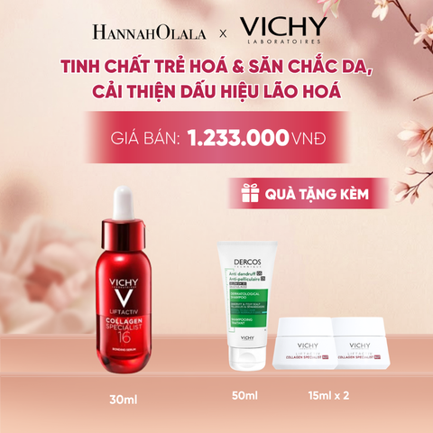  SERUM COLLAGEN 16 GIÚP TRẺ HÓA DA, DA CĂNG, MỊN MÀNG, SĂN CHẮC, RẠNG RỠ VỚI CÔNG NGHỆ CO-BONDING, 30ML - A1782 