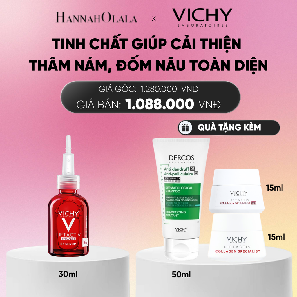  TINH CHẤT GIÚP CẢI THIỆN THÂM NÁM ĐỐM NÂU TOÀN DIỆN VICHY LIFTACTIV B3 DARK SPOTS SERUM 30ML DEAL 8_A262 