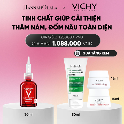  TINH CHẤT GIÚP CẢI THIỆN THÂM NÁM ĐỐM NÂU TOÀN DIỆN VICHY LIFTACTIV B3 DARK SPOTS SERUM 30ML DEAL 8_A262 