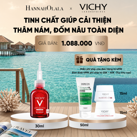  TINH CHẤT GIÚP CẢI THIỆN THÂM NÁM ĐỐM NÂU TOÀN DIỆN VICHY LIFTACTIV B3 DARK SPOTS SERUM 30ML DEAL 8_ D1923 