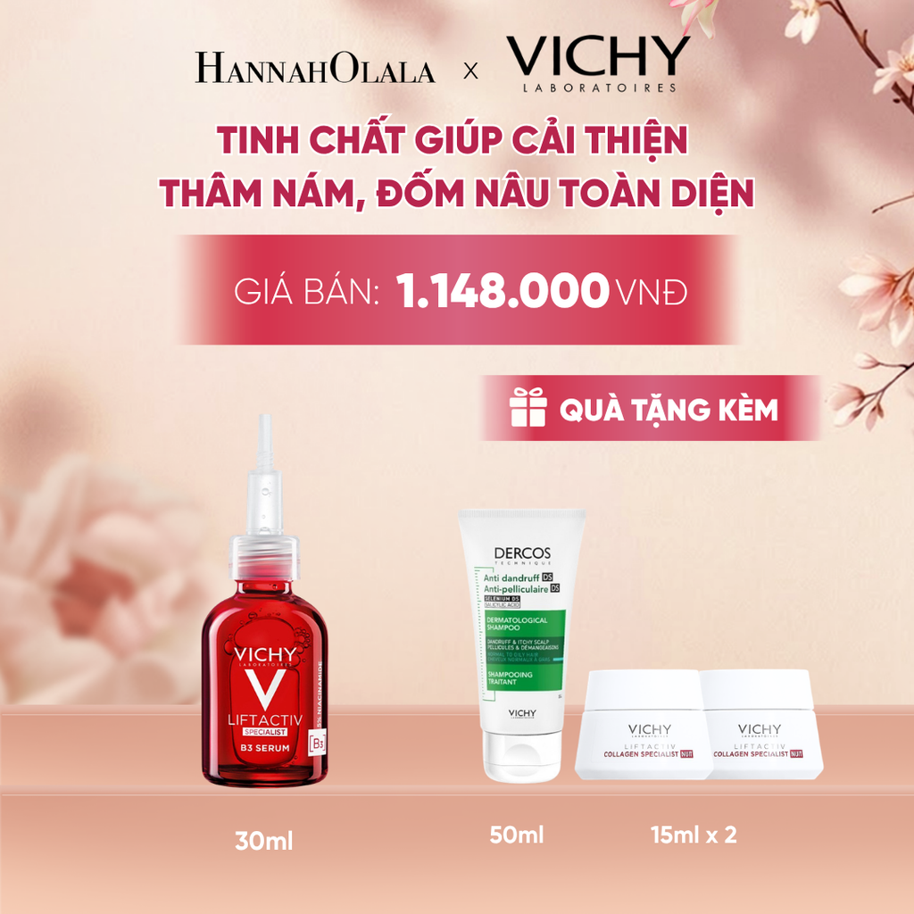  SERUM VICHY B3 SÁNG DA, GIẢM ĐỐM NÂU THÂM NÁM TOÀN DIỆN, 30ML - A1783 