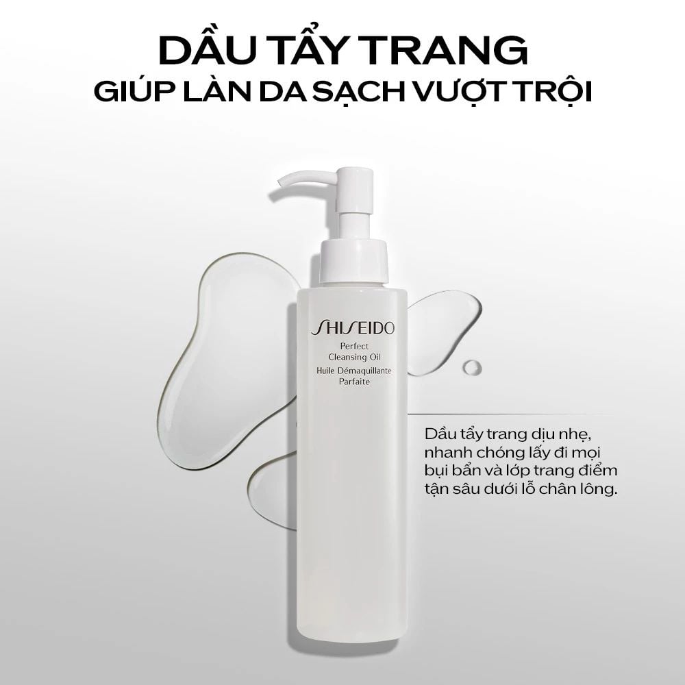  DẦU TẨY TRANG SHISEIDO PERFECT CLEANSING OIL 300ML - DEAL 17 - C57 