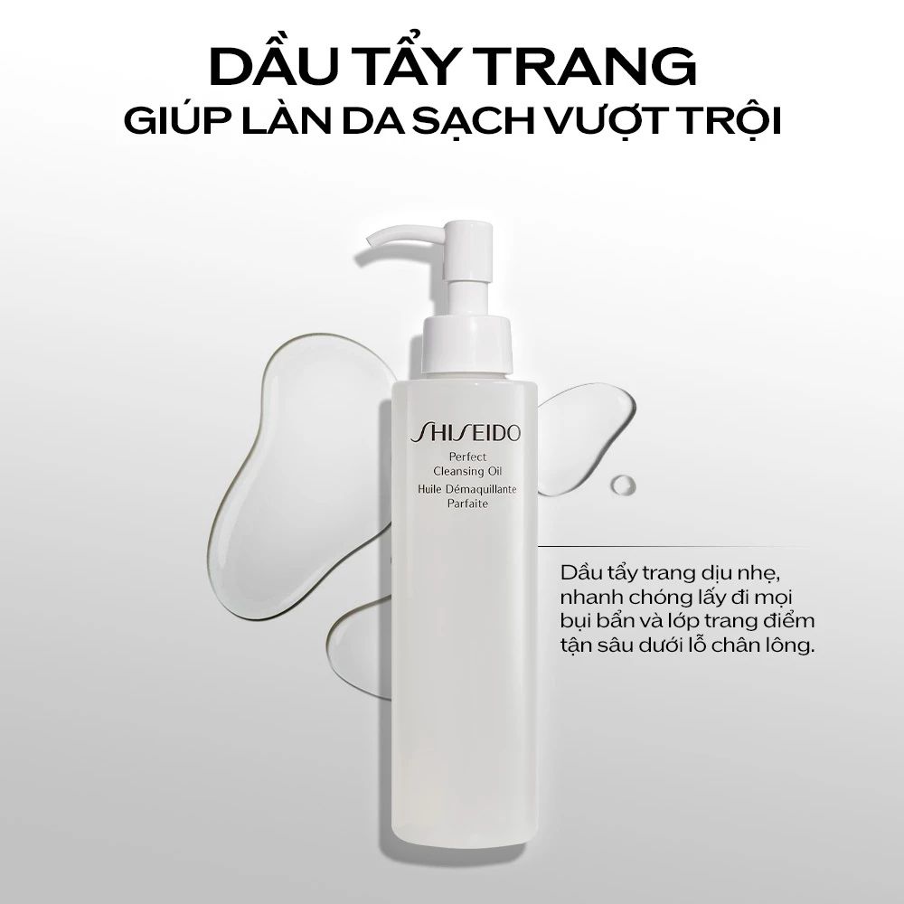  DẦU TẨY TRANG SHISEIDO PERFECT CLEANSING OIL 300ML - DEAL 17 