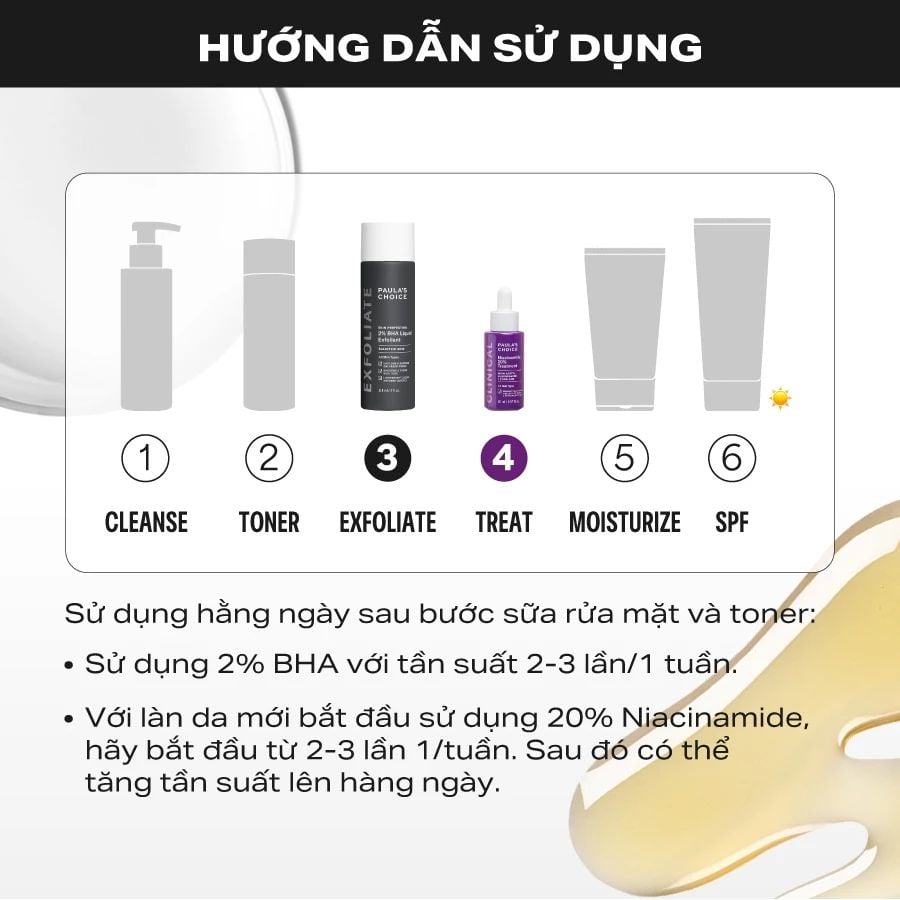 [COMBO] BỘ ĐÔI THU NHỎ LỖ CHÂN LÔNG PAULA'S CHOICE CLINICAL NIACINAMIDE 20% , SKIN PERFECTING 2% BHA LIQUID - DEAL 14 - A1851 
