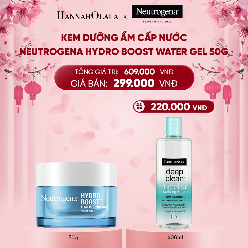  DEAL 1: KEM DƯỠNG ẨM CẤP NƯỚC NEUTROGENA HYDRO BOOST WATER GEL 50G 