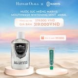  C175_DEAL 1: NƯỚC SÚC MIỆNG MARVIS MOUTHWASH 400ML 