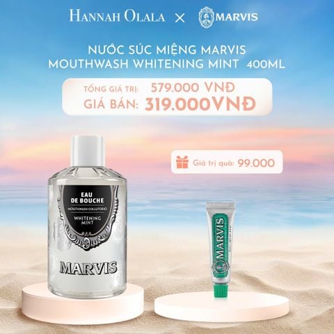  C175_DEAL 1: NƯỚC SÚC MIỆNG MARVIS MOUTHWASH 400ML 