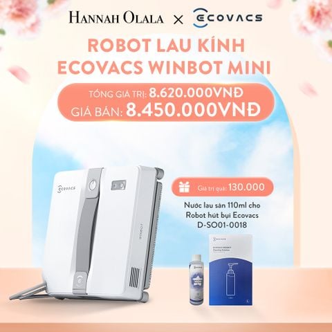 A265_DEAL 5: ROBOT LAU KÍNH ECOVACS WINBOT MINI 