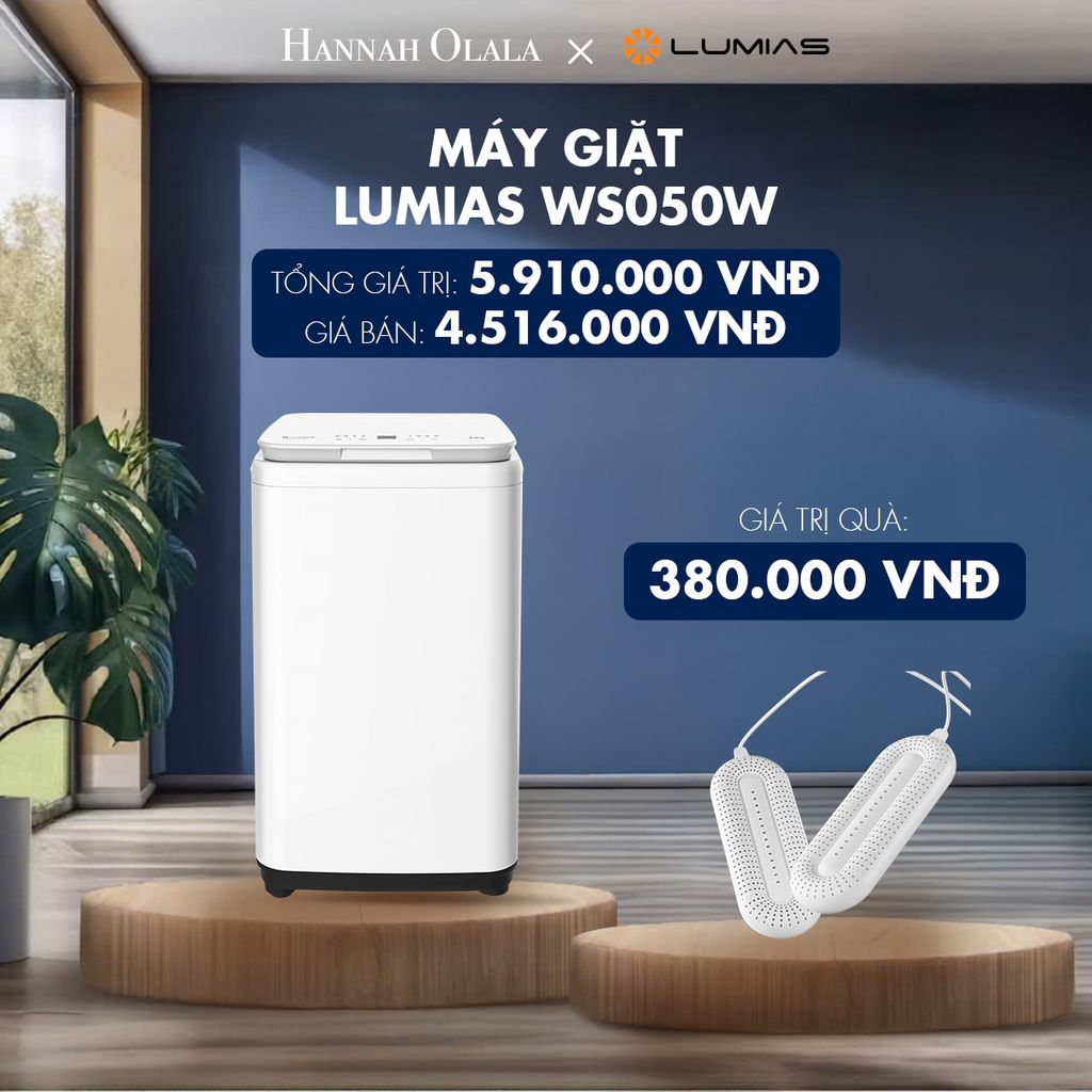  M81_DEAL 42: MÁY GIẶT LUMIAS WS050W 