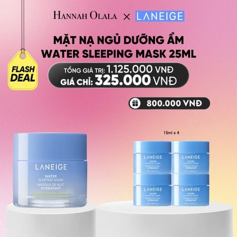  MẶT NẠ NGỦ DƯỠNG ẨM DƯỠNG SÁNG DA PHIÊN BẢN CẢI TIẾN LANEIGE WATER SLEEPING MASK 25ML - FLASH DEAL_A1239 
