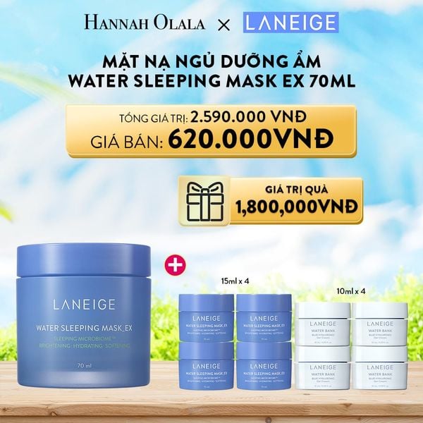  D1_DEAL 1: MUA 1 MẶT NẠ NGỦ DƯỠNG ẨM LANEIGE WATER SLEEPING MASK EX 70ML 