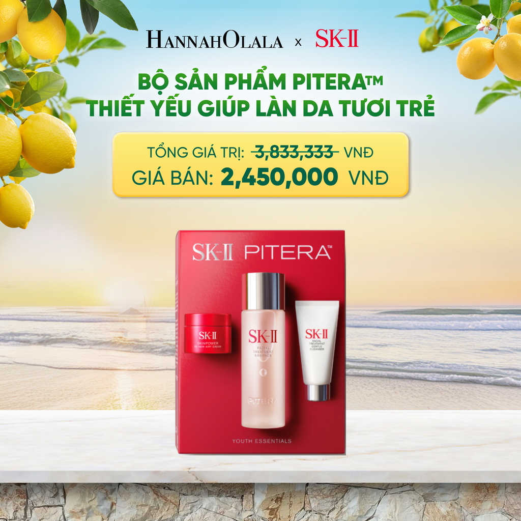  BỘ SẢN PHẨM THIẾT YẾU GIÚP LÀN DA TƯƠI TRẺ 