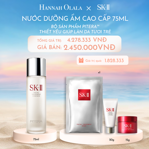  C24_DEAL 8: BỘ SẢN PHẨM SK-II PITERA™ THIẾT YẾU GIÚP LÀN DA TƯƠI TRẺ 
