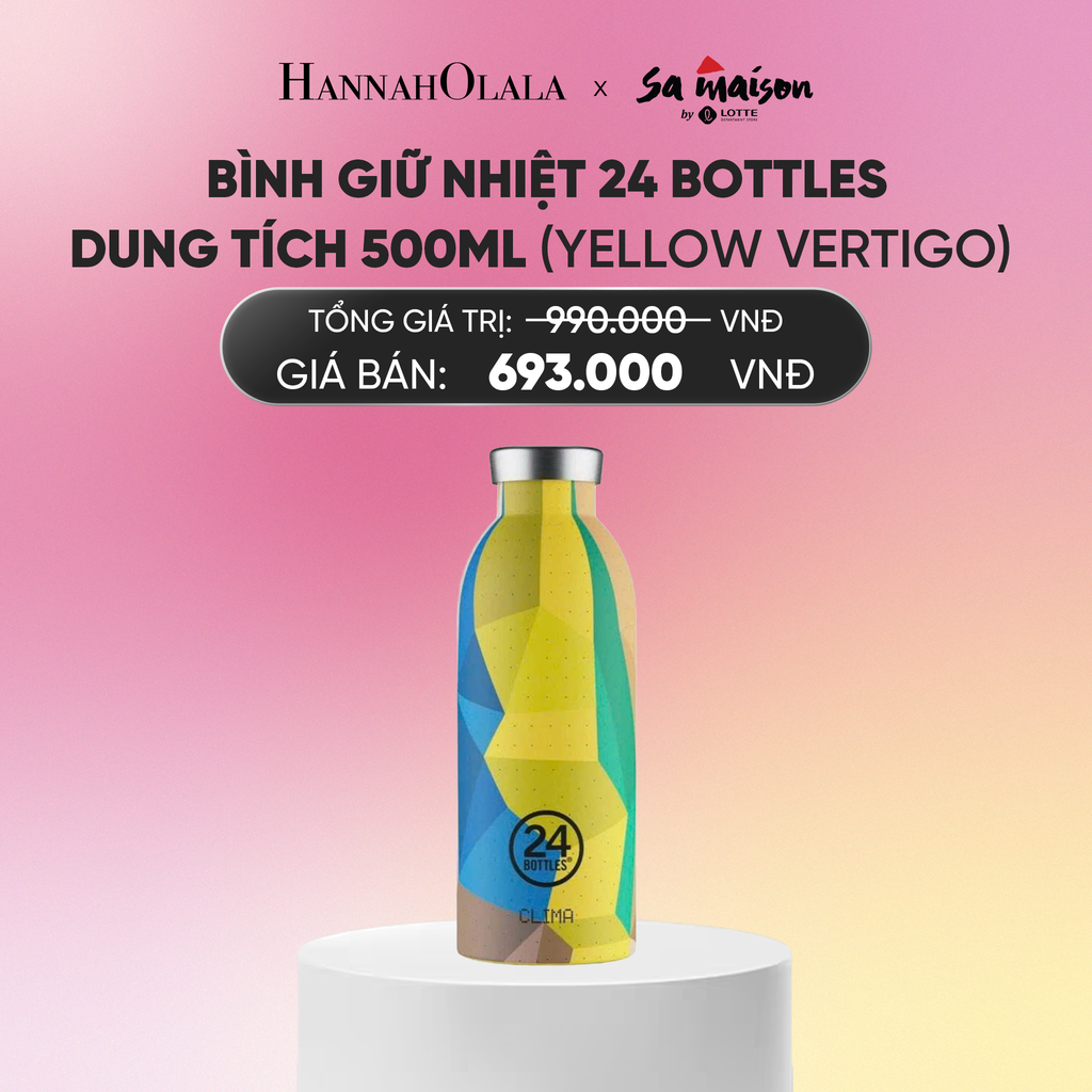  FLASH DEAL 1: BÌNH GIỮ NHIỆT 24 BOTTLES DUNG TÍCH 500ML_A620 