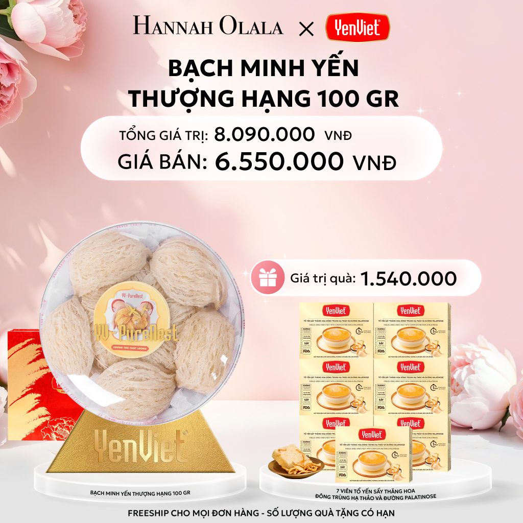  E326: DEAL 5: BẠCH MINH YẾN 100gr 