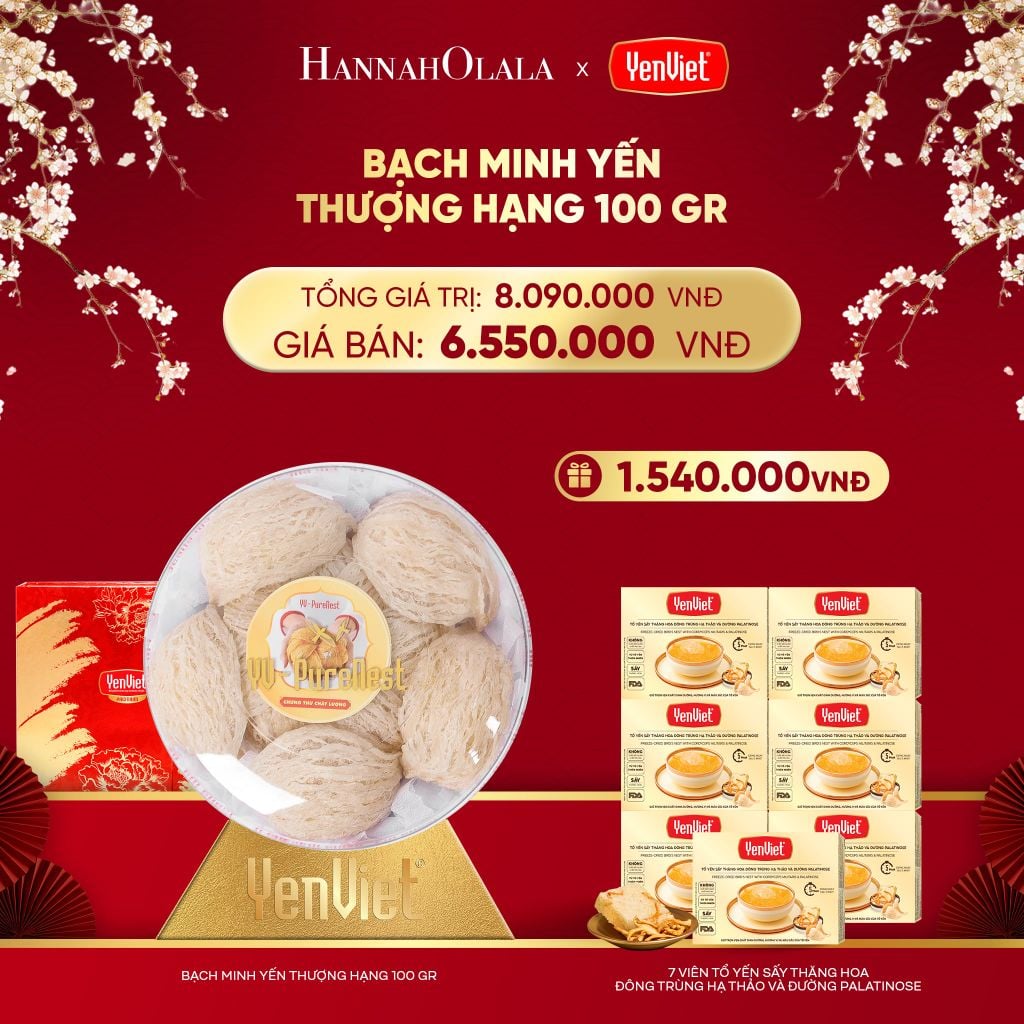  DEAL 1: BẠCH MINH YẾN 100GR 