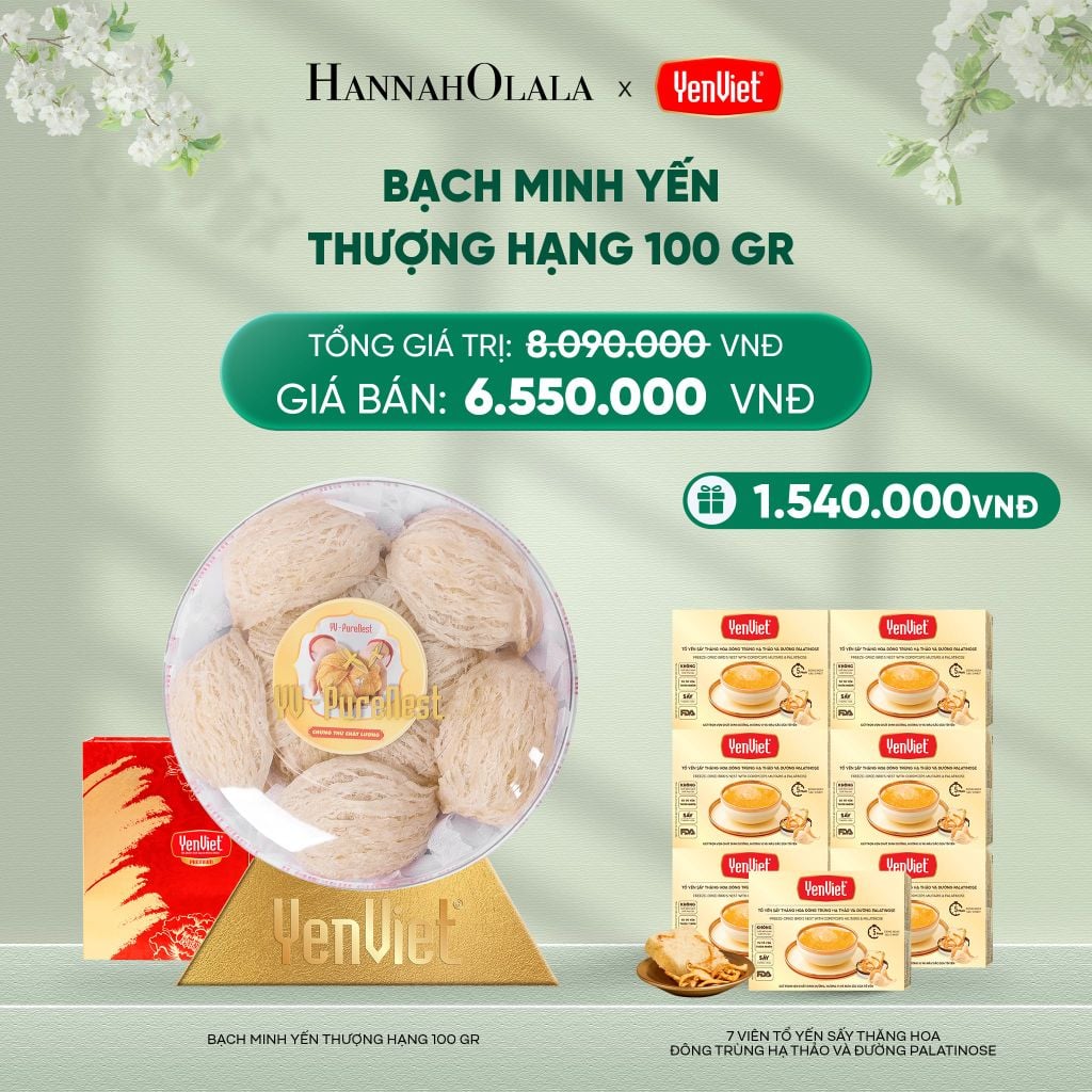  DEAL 1: BẠCH MINH YẾN 100GR 