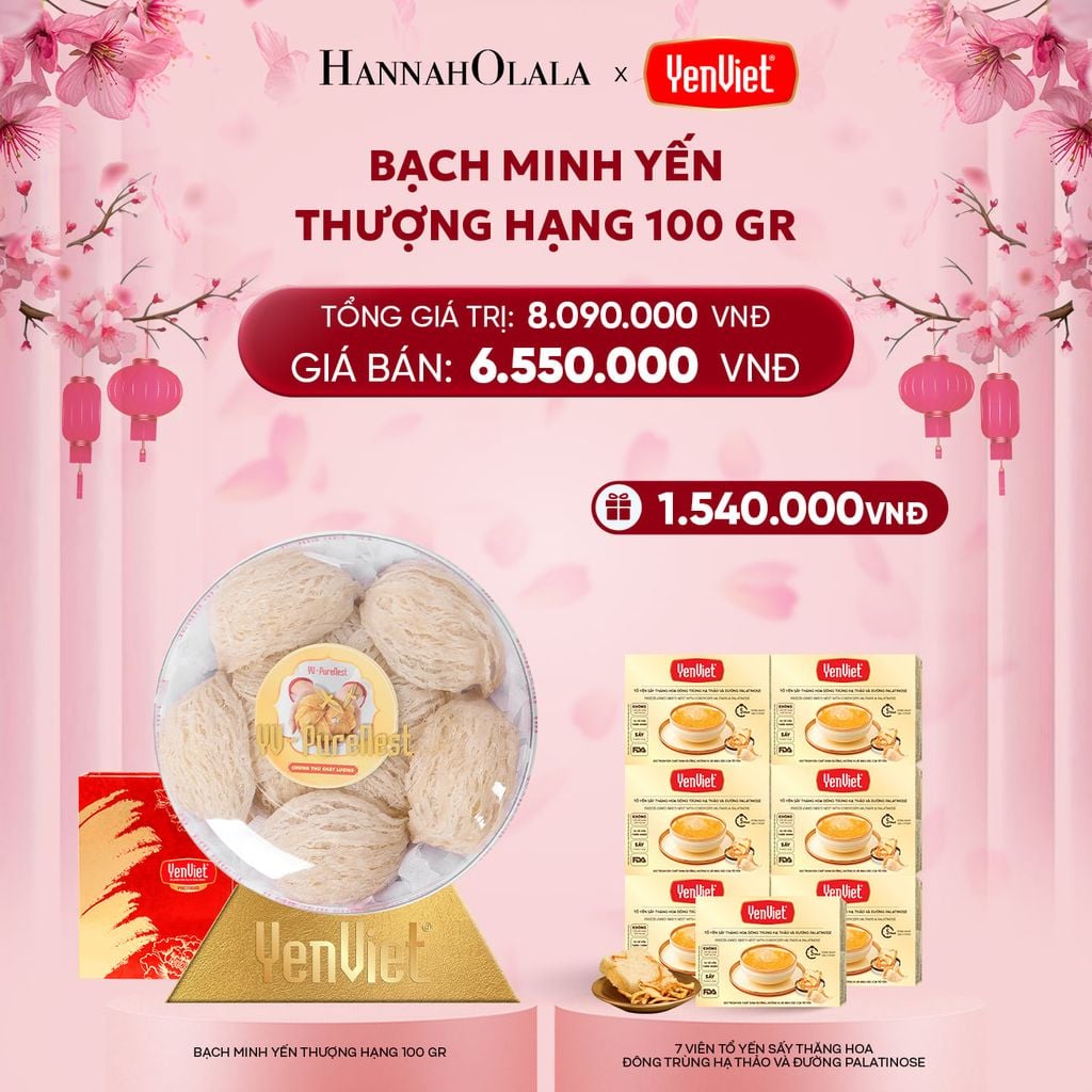  DEAL 1: BẠCH MINH YẾN 100GR 