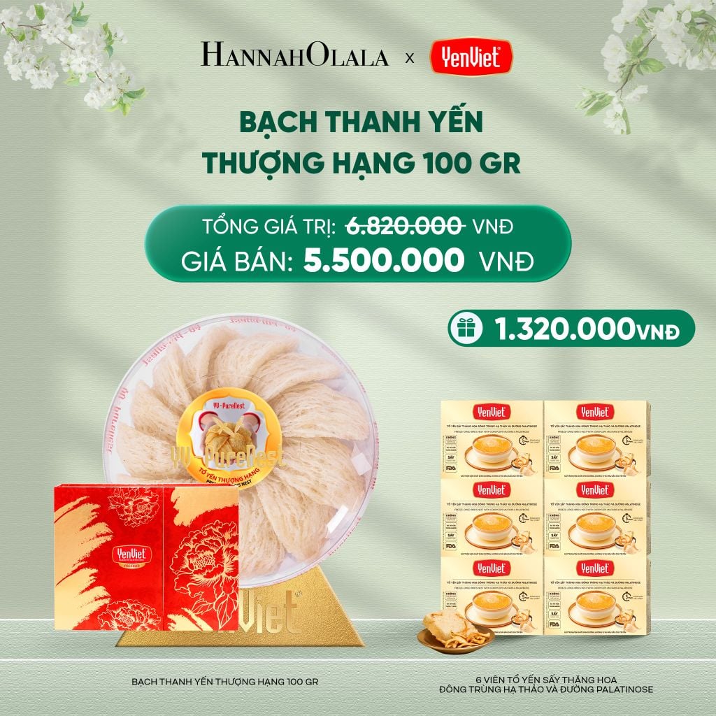  DEAL 2: BẠCH THANH YẾN 100GR 