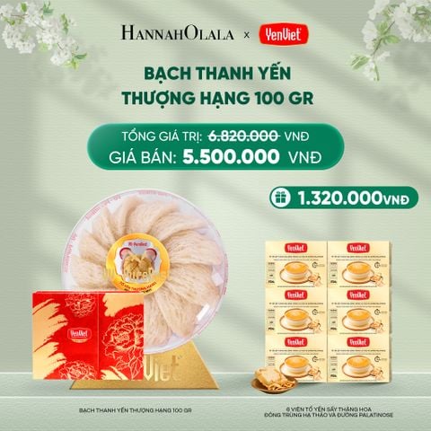  DEAL 2: BẠCH THANH YẾN 100GR 