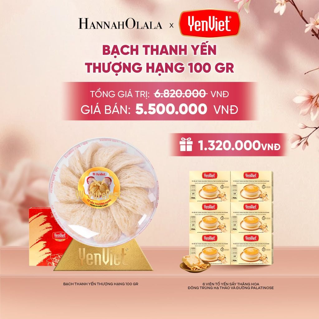  BẠCH THANH YẾN 100GR - A868 