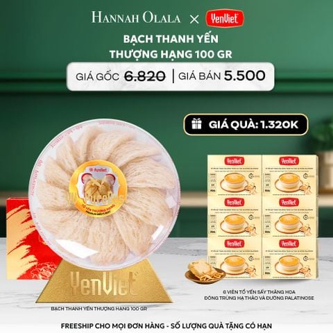  DEAL 2: BẠCH THANH YẾN 100GR 