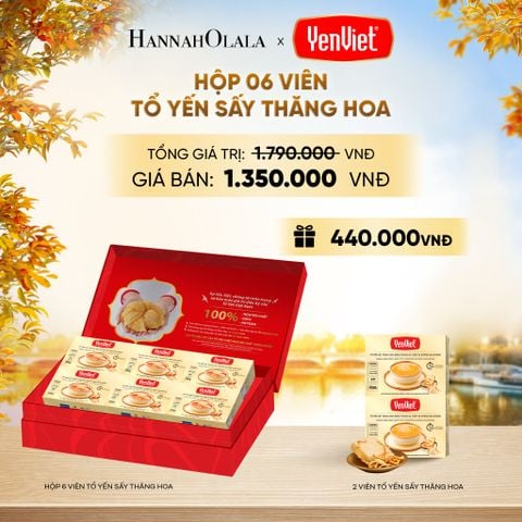  1 HỘP 6 VIÊN YẾN SẤY THĂNG HOA - DEAL 3 - E1852 