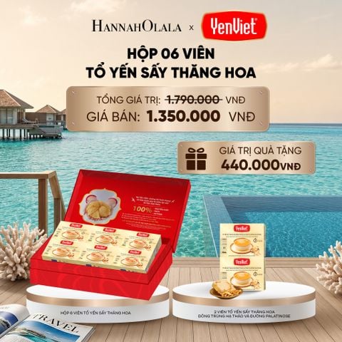  1 HỘP 6 VIÊN YẾN SẤY THĂNG HOA_ D1430 