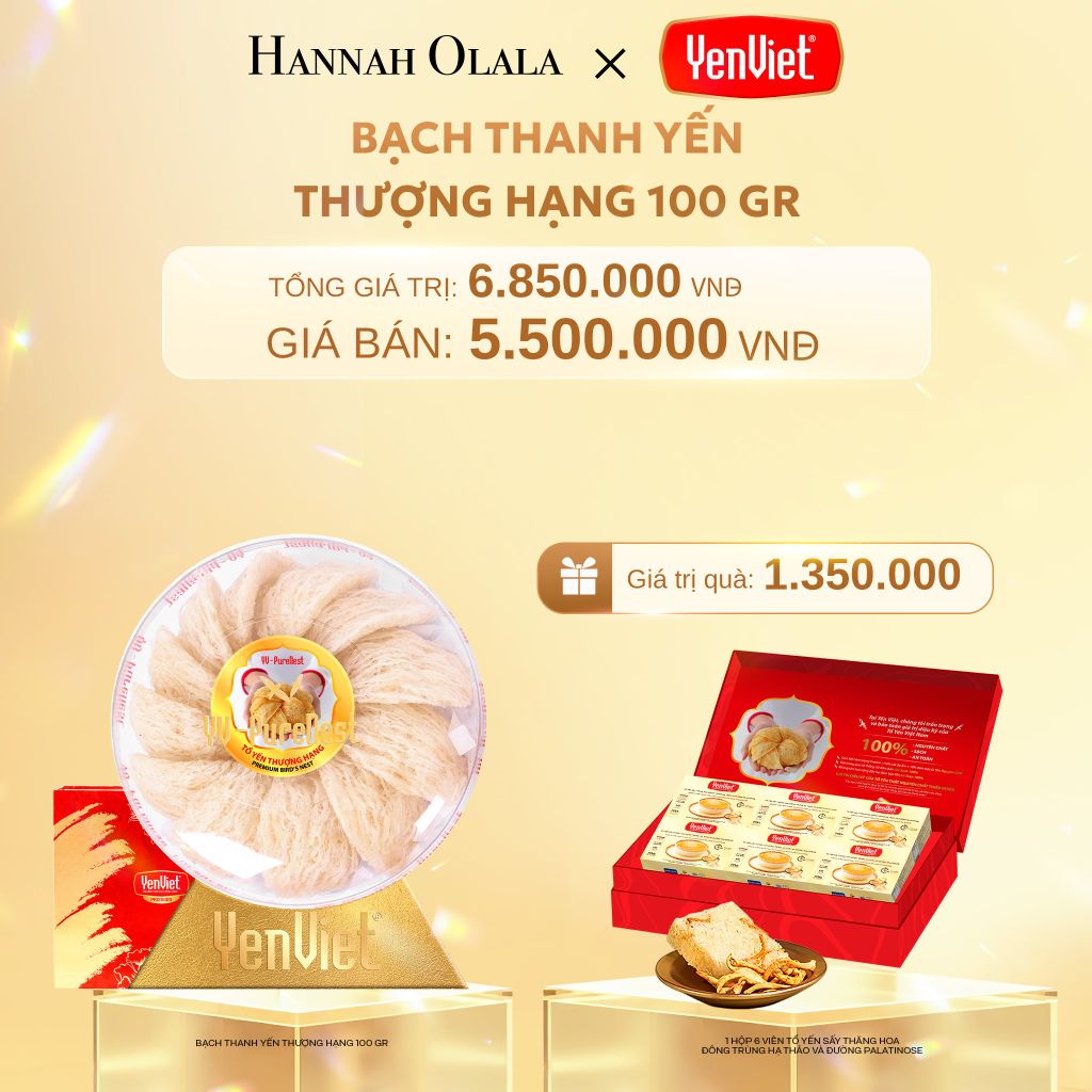  C867_DEAL 4: BẠCH THANH YẾN 100gr 