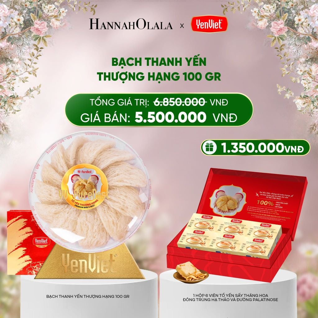  DEAL 4: BẠCH THANH YẾN 100GR 