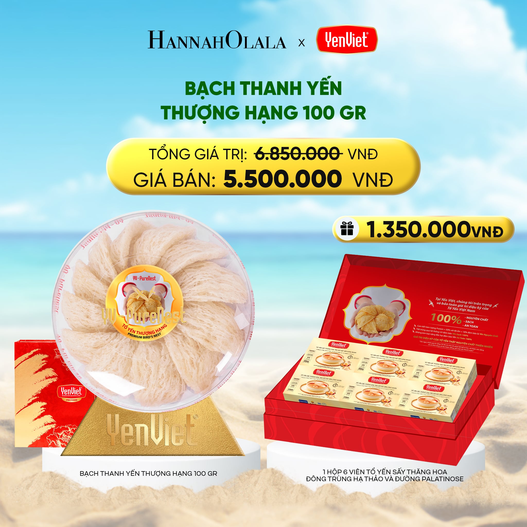 Bạch Thanh Yến 100g