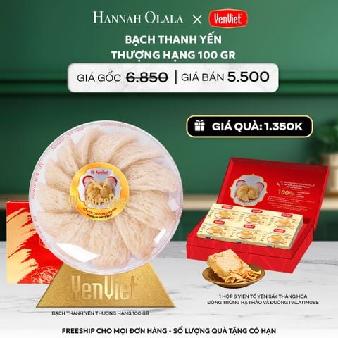  DEAL 4: BẠCH THANH YẾN 100gr 
