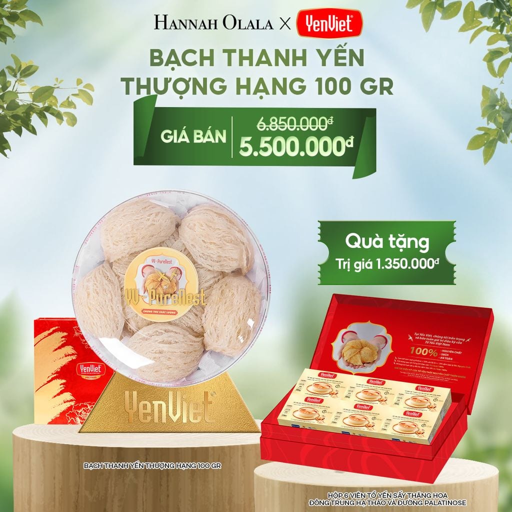  E95_DEAL 4: BẠCH THANH YẾN 100GR 