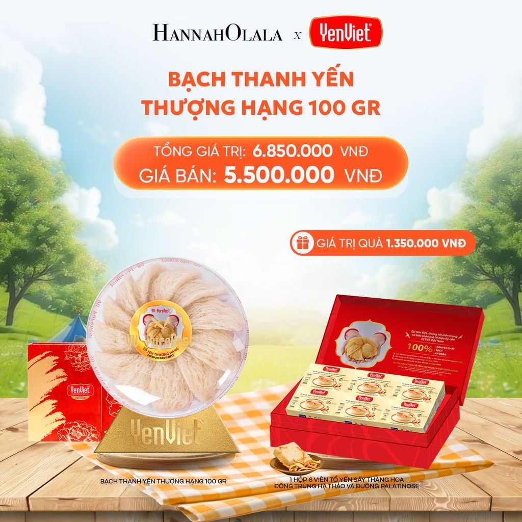  DEAL 4: BẠCH THANH YẾN 100gr 