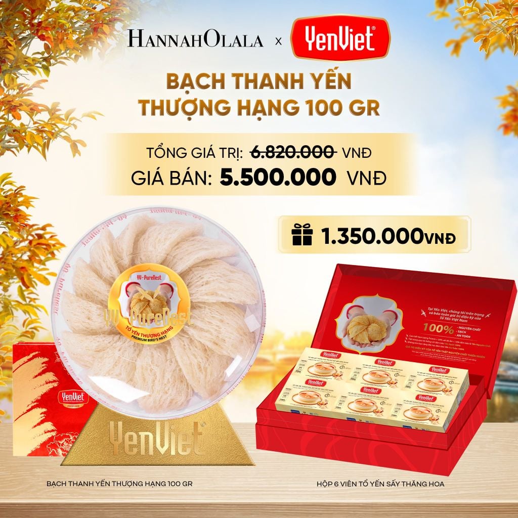  BẠCH THANH YẾN 100gr - DEAL 4 - E1853 