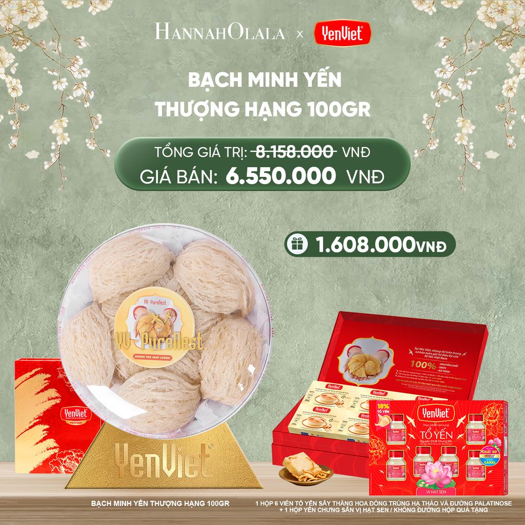  DEAL 5: BẠCH MINH YẾN 100gr 